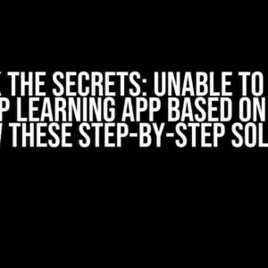 Unlock the Secrets: Unable to Deploy My Deep Learning App Based on Flask? Follow These Step-by-Step Solutions!